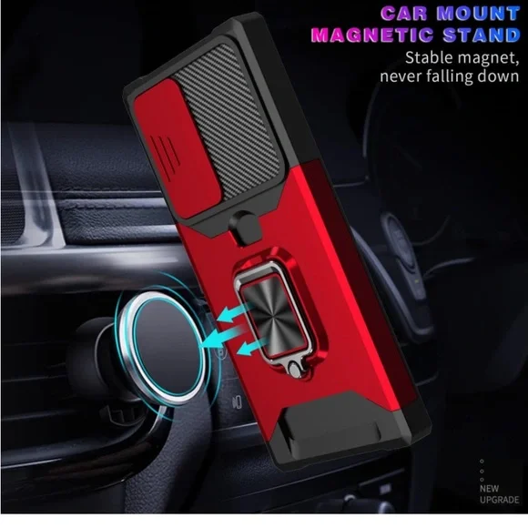 New Ysnzaq Military Grade Samsung Galaxy S22 Ultra 5G Case Navy Blue - Picture 5 of 8